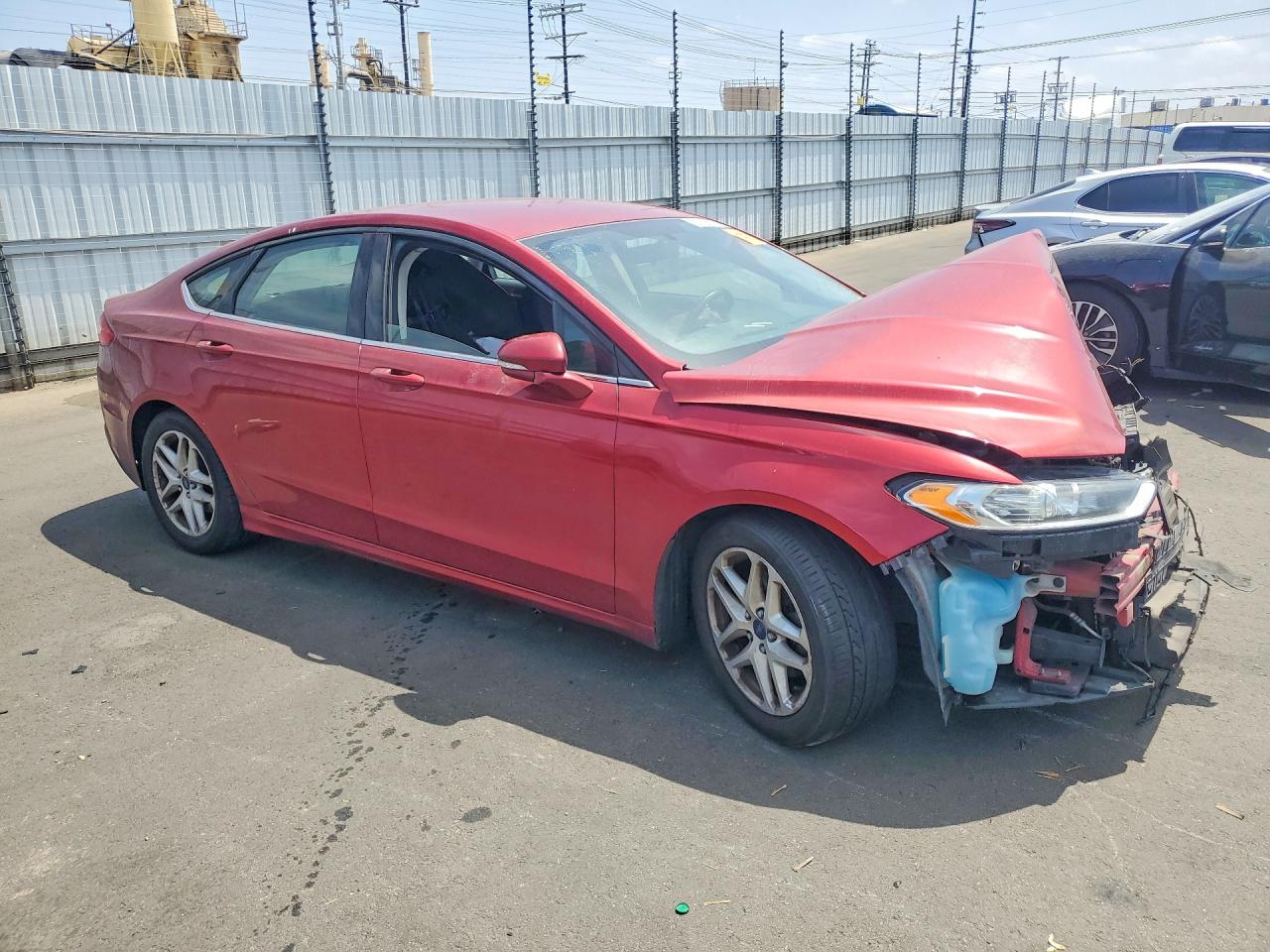 2015 Ford Fusion Se Red vin: 3FA6P0H79FR239729