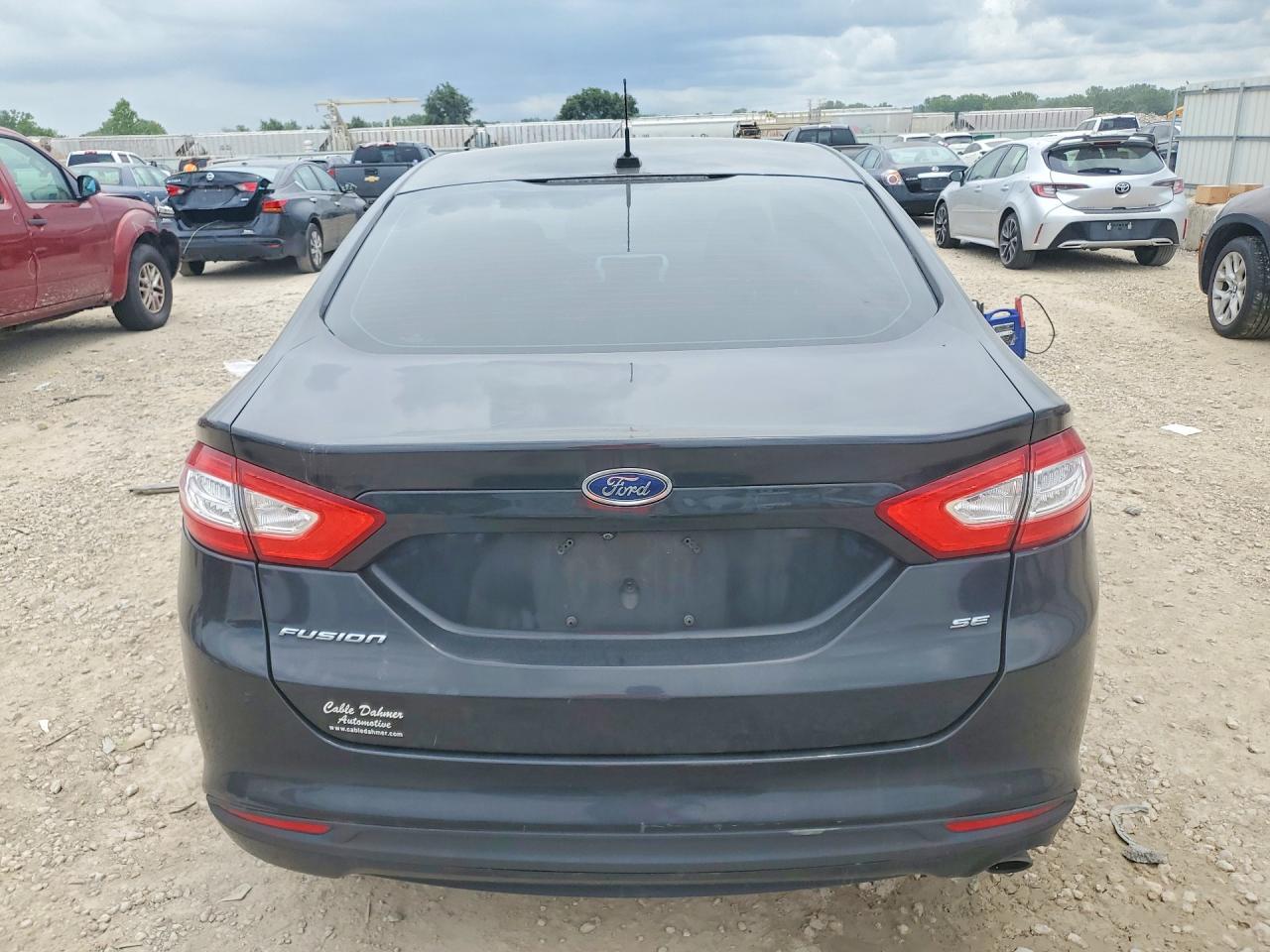 2015 Ford Fusion Se Black vin: 3FA6P0H79FR252139