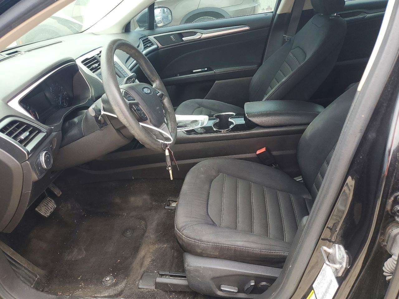 2015 Ford Fusion Se Black vin: 3FA6P0H79FR252139