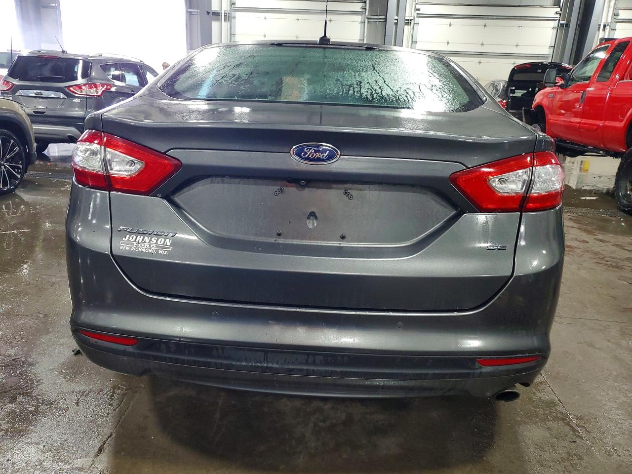 2015 Ford Fusion Se Серый vin: 3FA6P0H79FR280202
