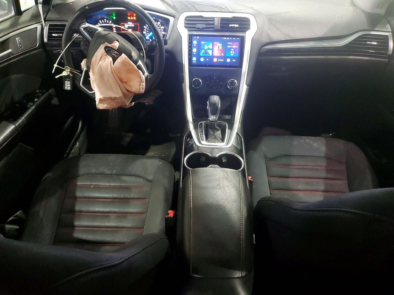 2015 Ford Fusion Se White vin: 3FA6P0H79FR302537