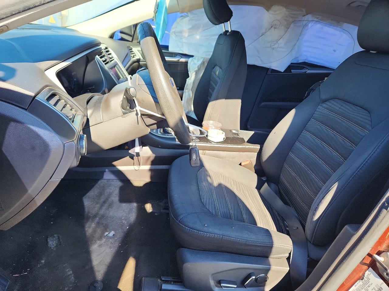 2016 Ford Fusion Se Brown vin: 3FA6P0H79GR260923