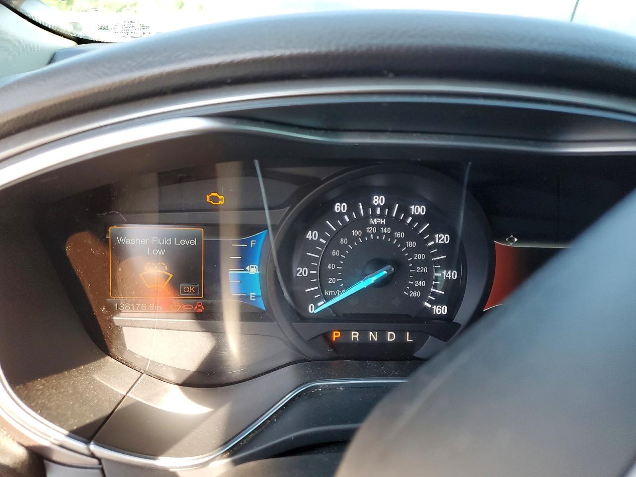 2017 Ford Fusion Se Blue vin: 3FA6P0H79HR237188