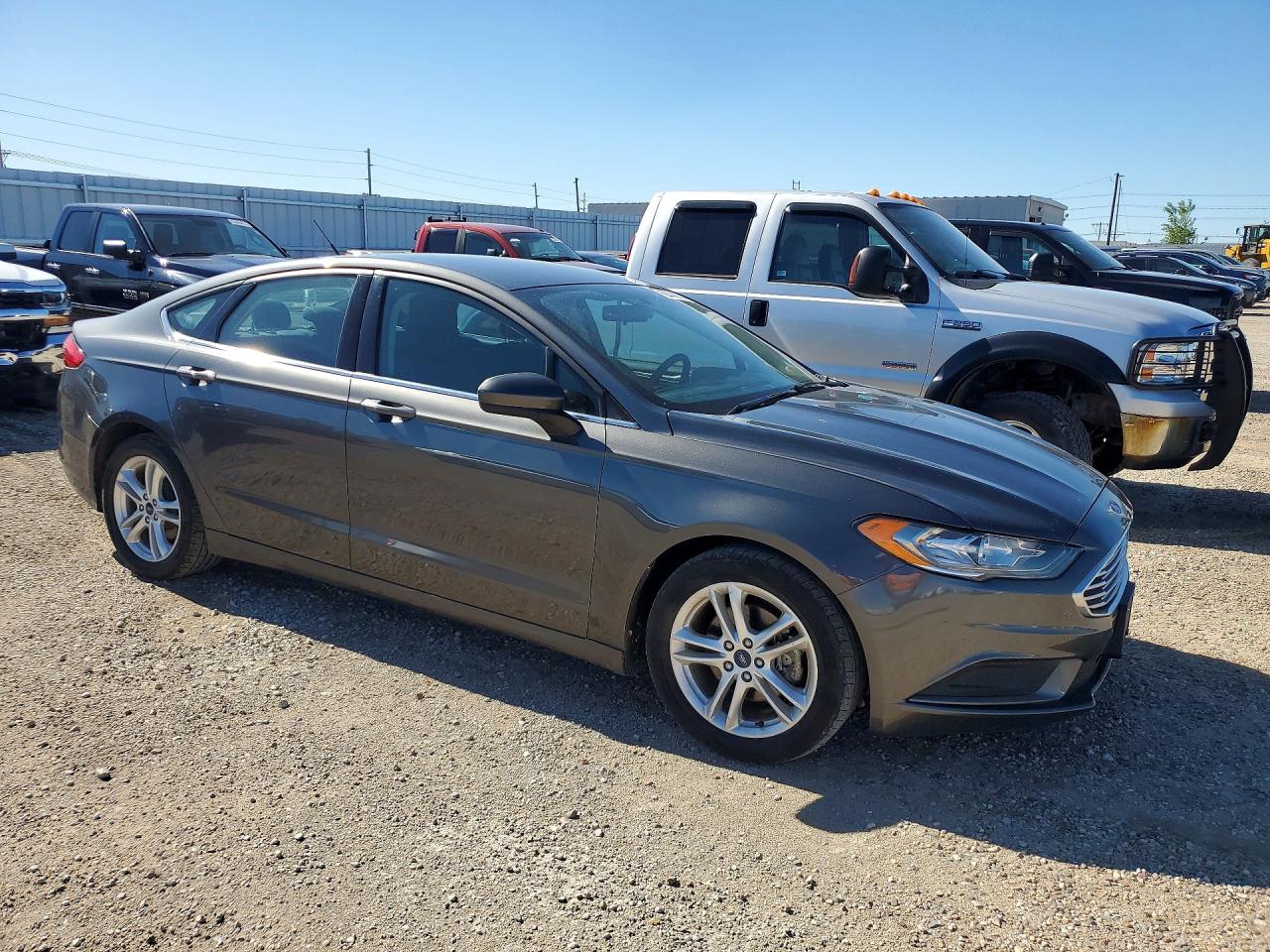 2018 Ford Fusion Se Blue vin: 3FA6P0H79JR140658
