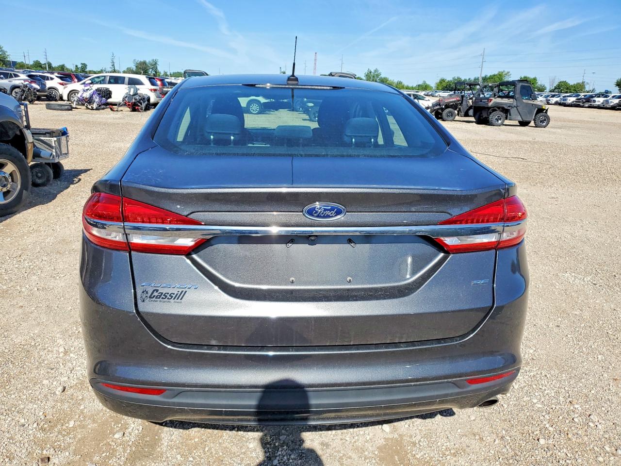 2018 Ford Fusion Se Blue vin: 3FA6P0H79JR140658