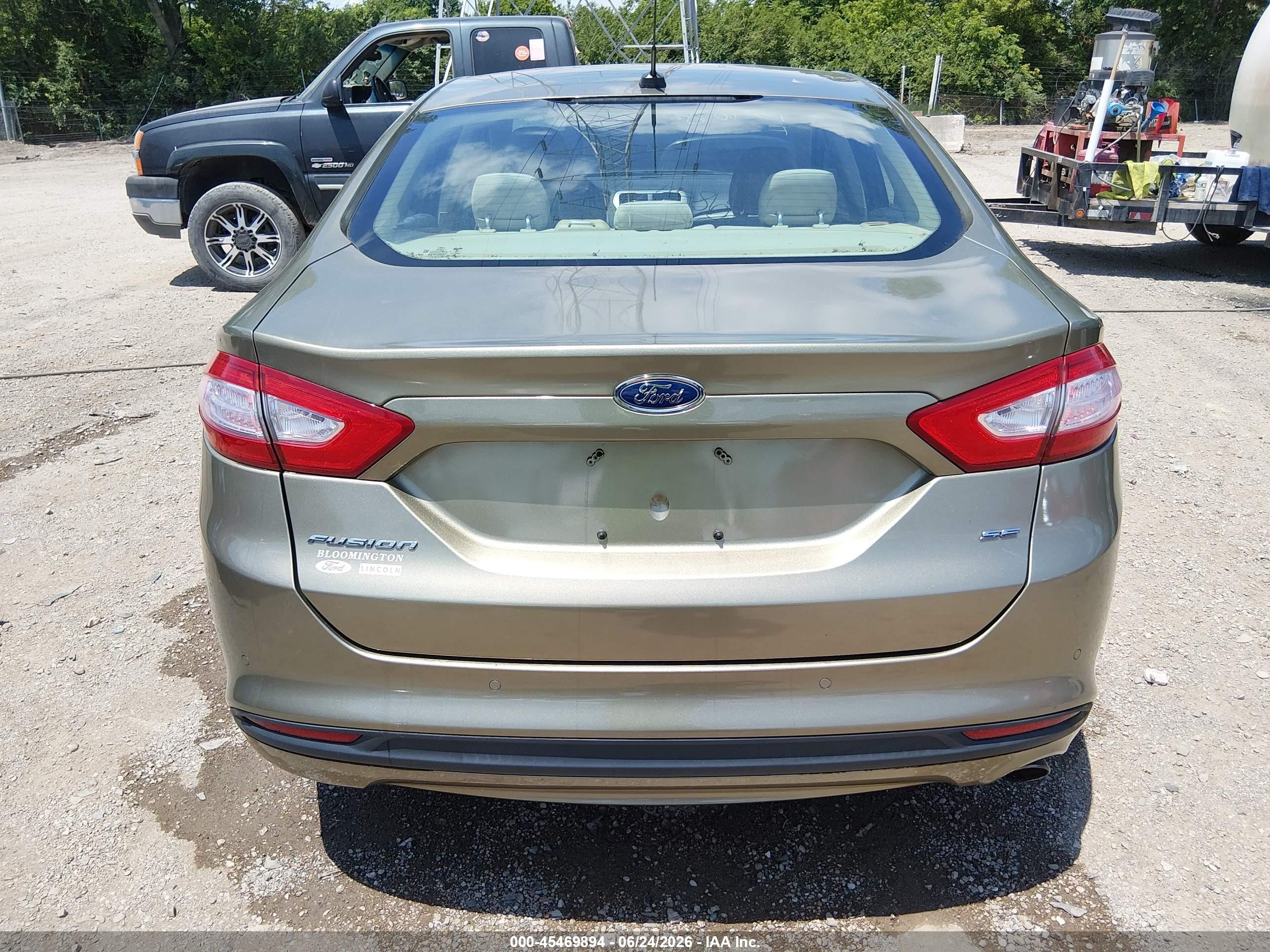 2013 Ford Fusion Se Зеленый vin: 3FA6P0H7XDR147672