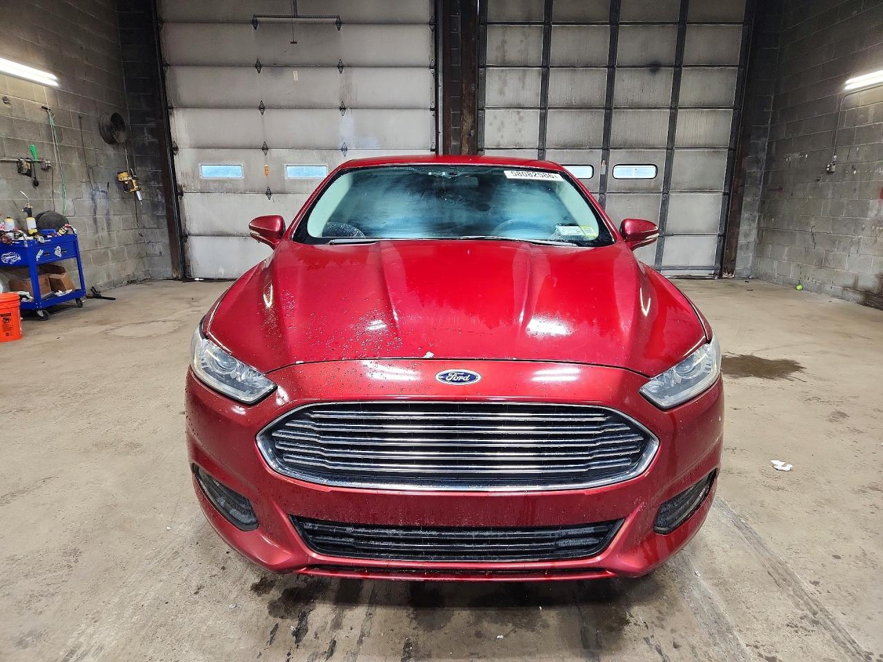 2013 Ford Fusion Se Red vin: 3FA6P0H7XDR168537