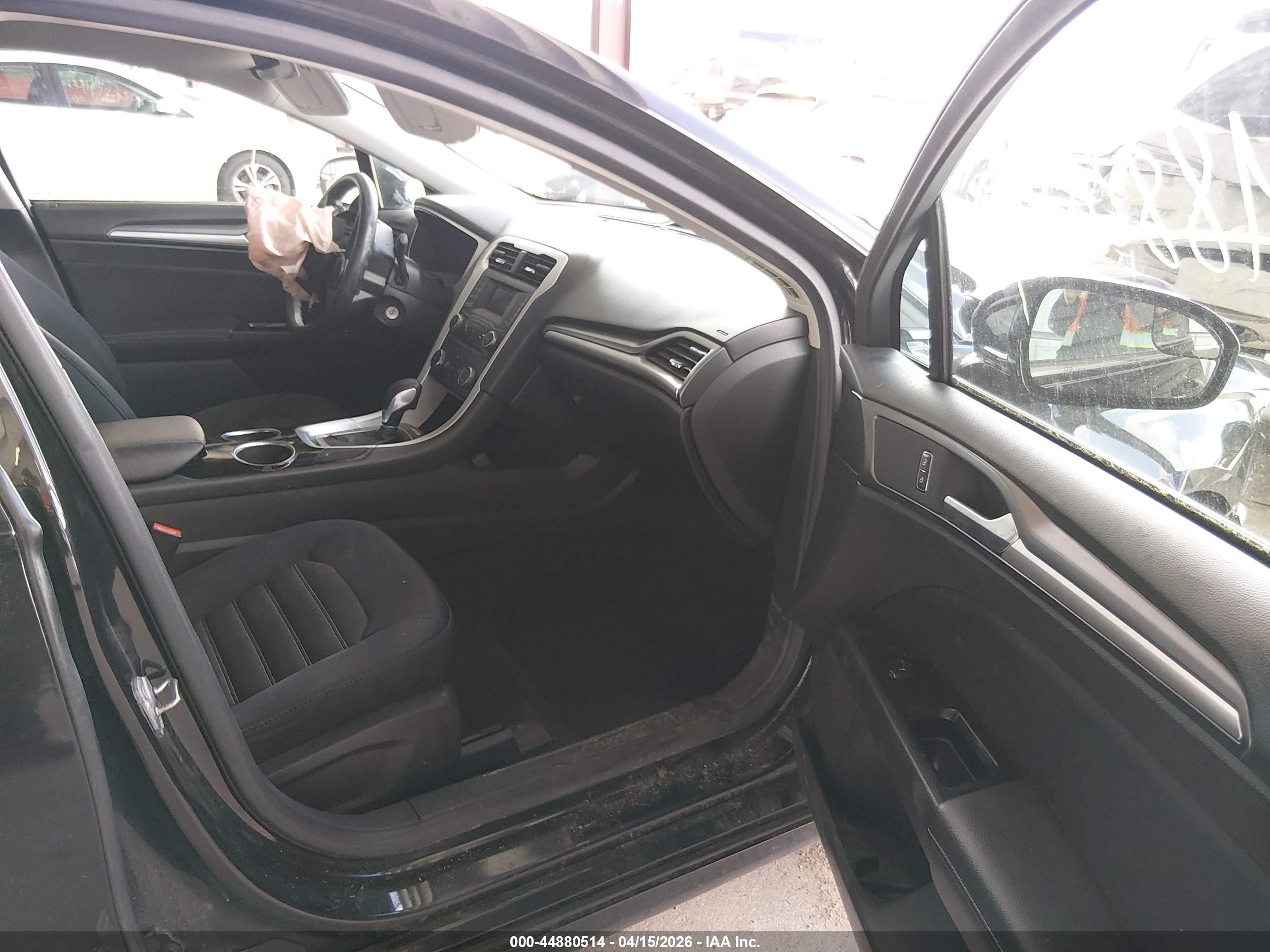 2013 Ford Fusion Se Black vin: 3FA6P0H7XDR226257
