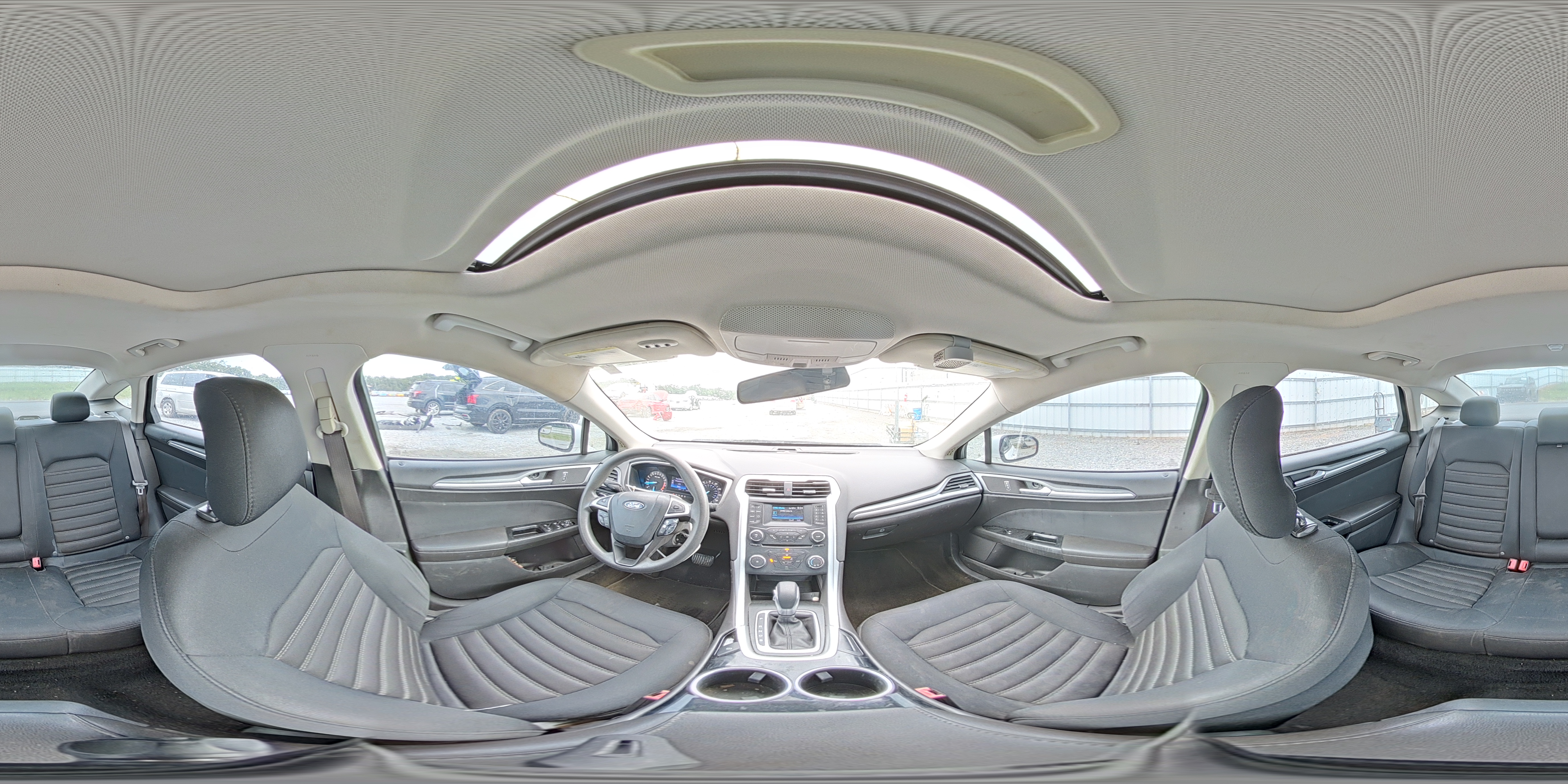 2014 Ford Fusion White vin: 3FA6P0H7XDR228249