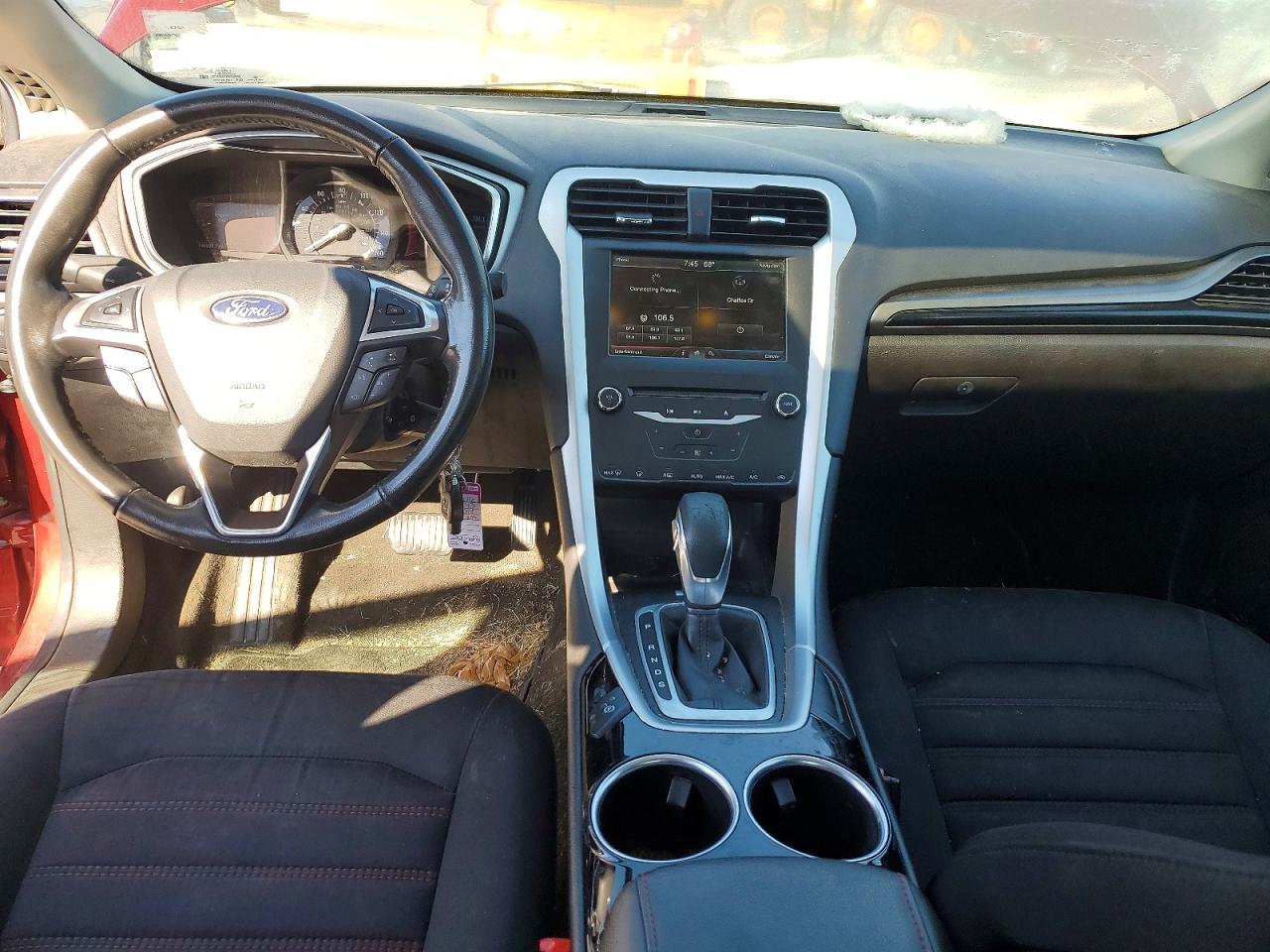 2013 Ford Fusion Se Burgundy vin: 3FA6P0H7XDR234133