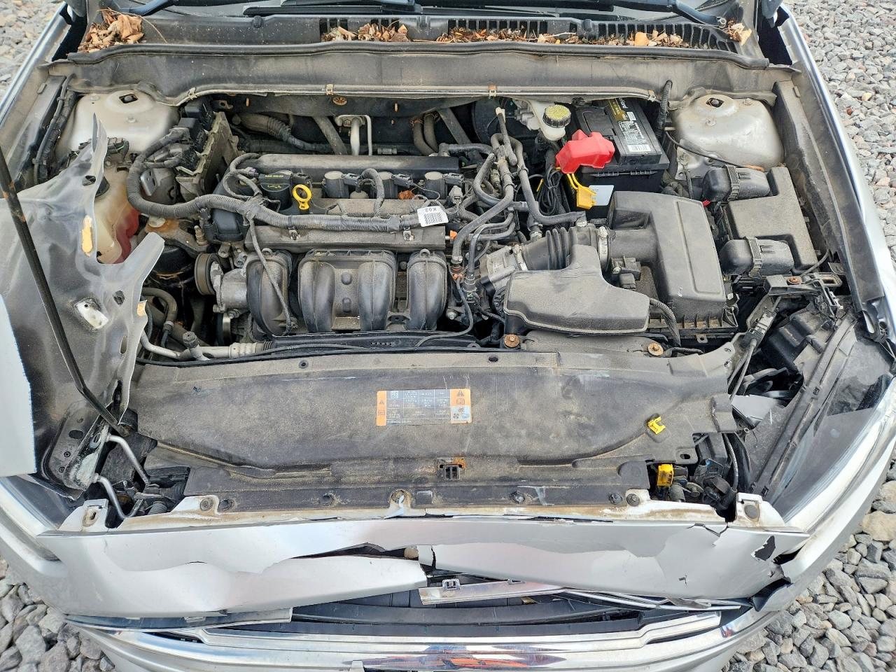 2013 Ford Fusion Se Silver vin: 3FA6P0H7XDR236626