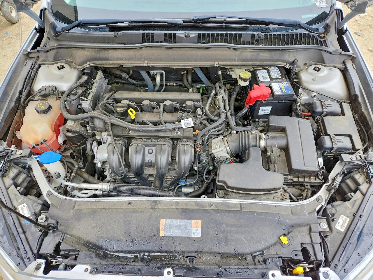 2013 Ford Fusion Se Silver vin: 3FA6P0H7XDR248677