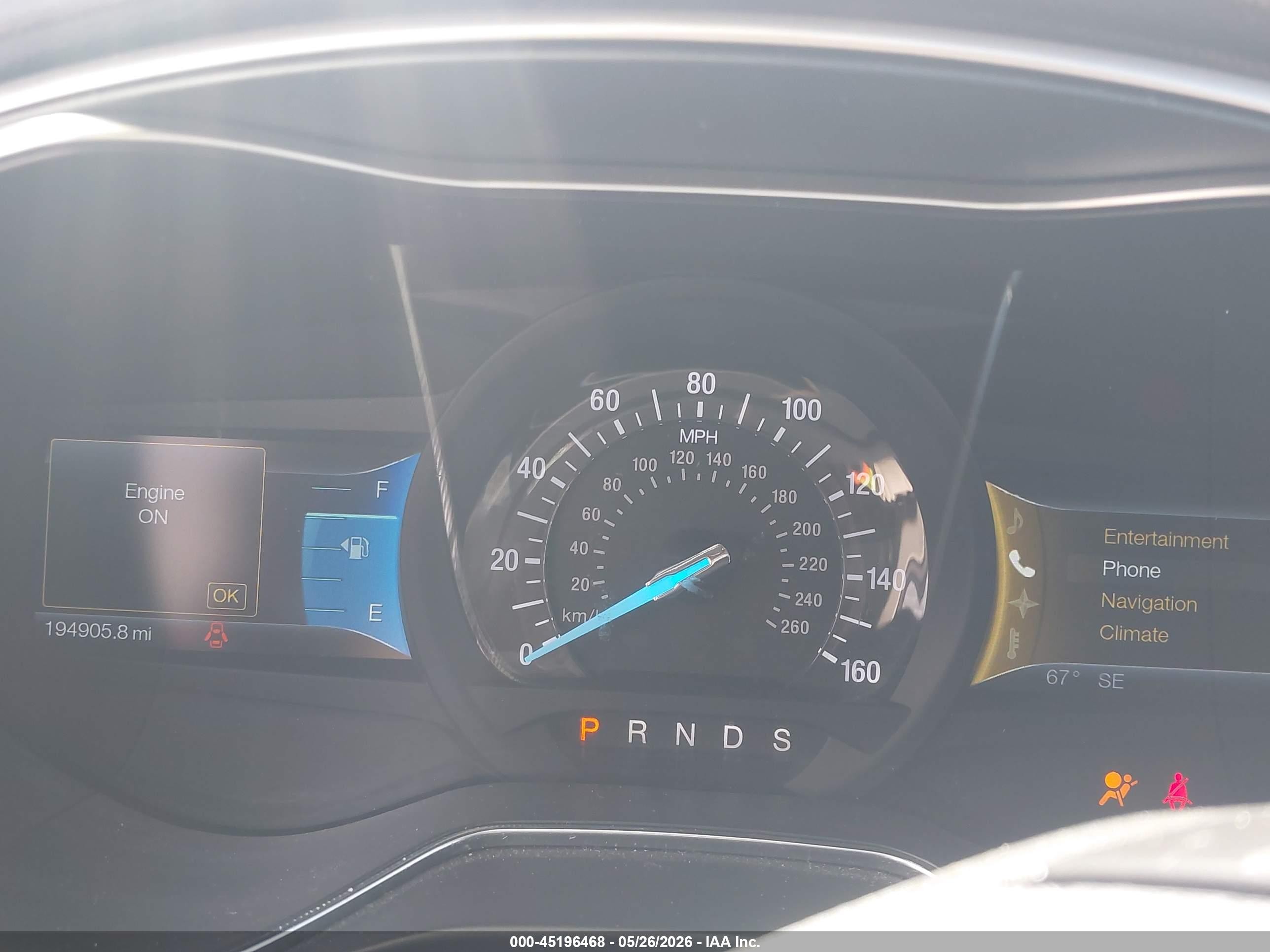 2013 Ford Fusion Se Black vin: 3FA6P0H7XDR325550