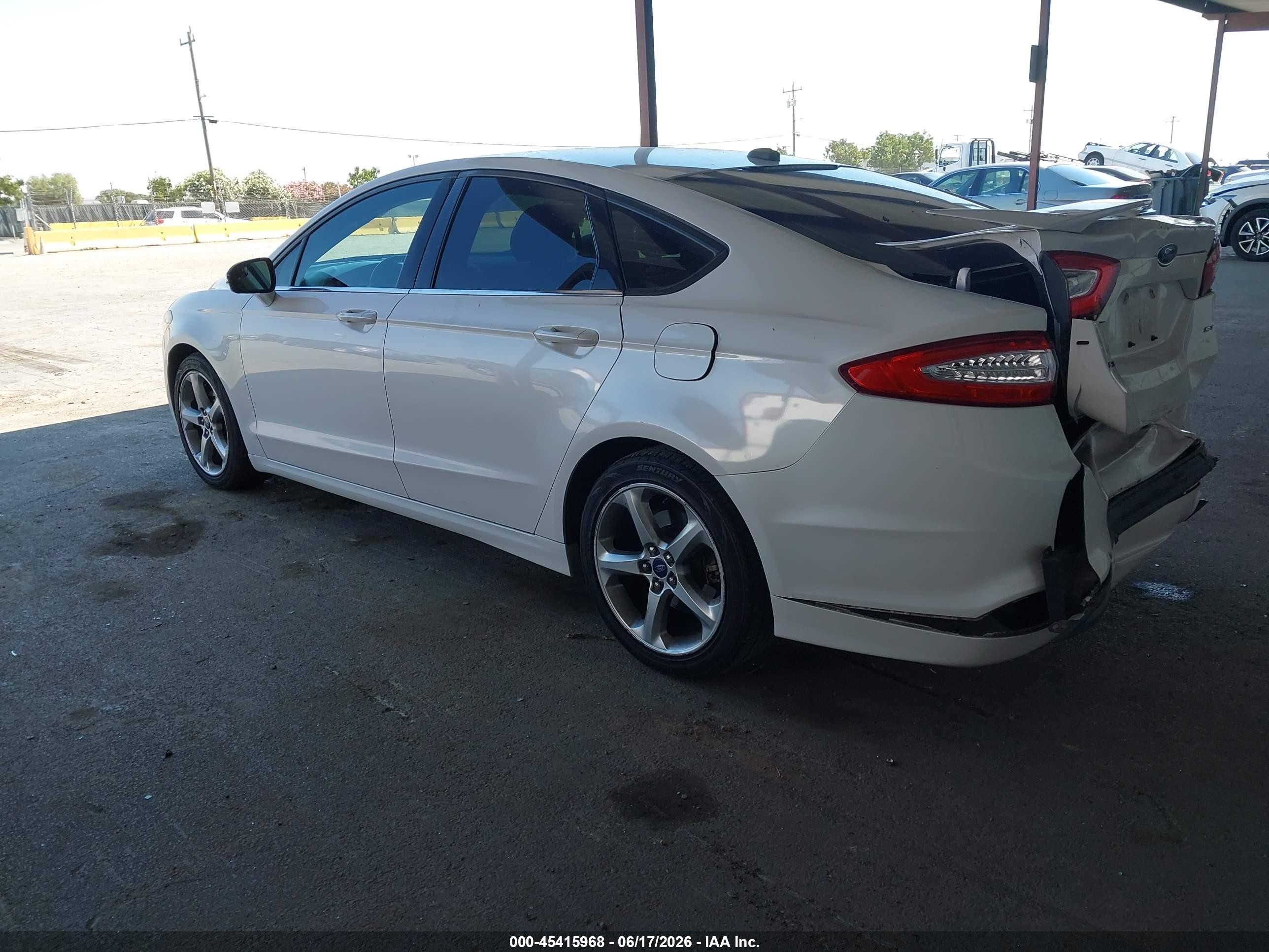 2013 Ford Fusion Se White vin: 3FA6P0H7XDR325953