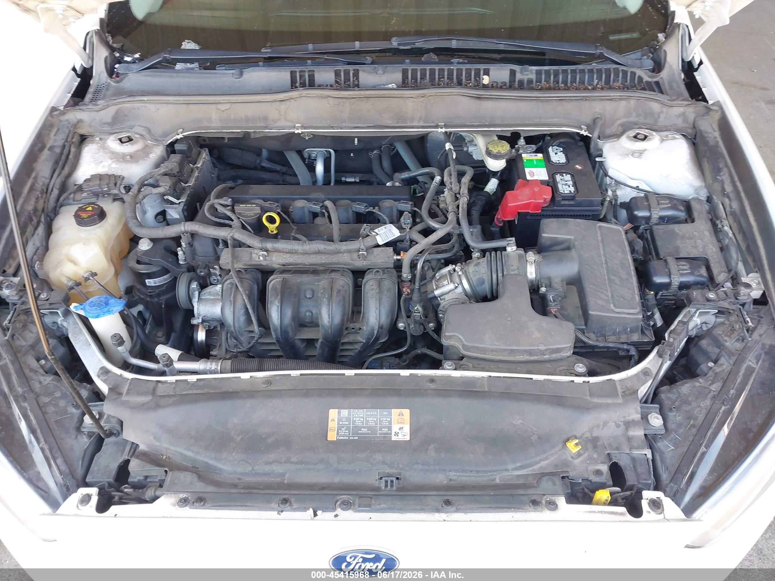 2013 Ford Fusion Se White vin: 3FA6P0H7XDR325953