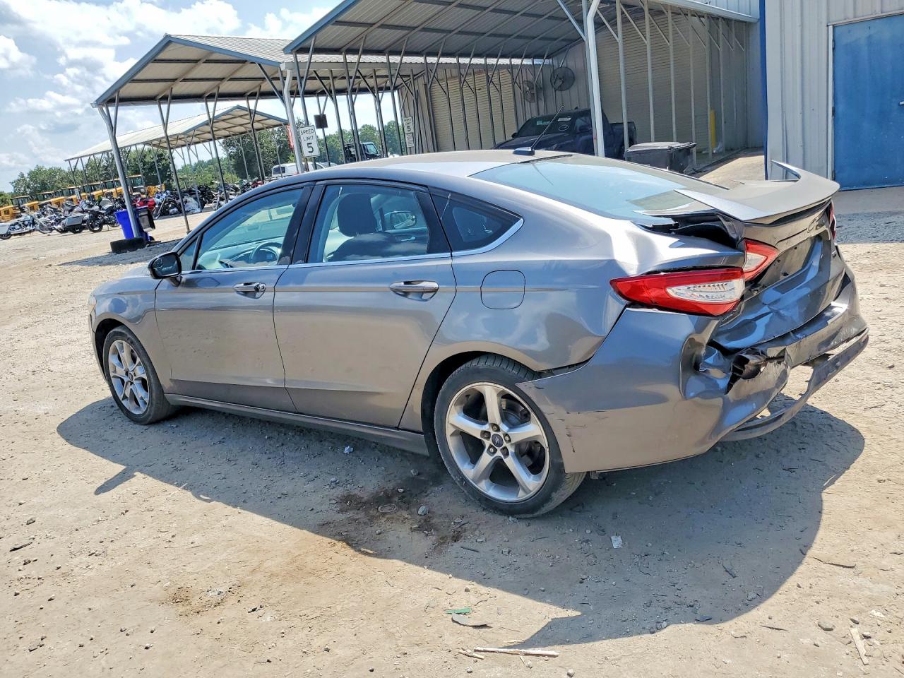 2013 Ford Fusion Se Gray vin: 3FA6P0H7XDR338976