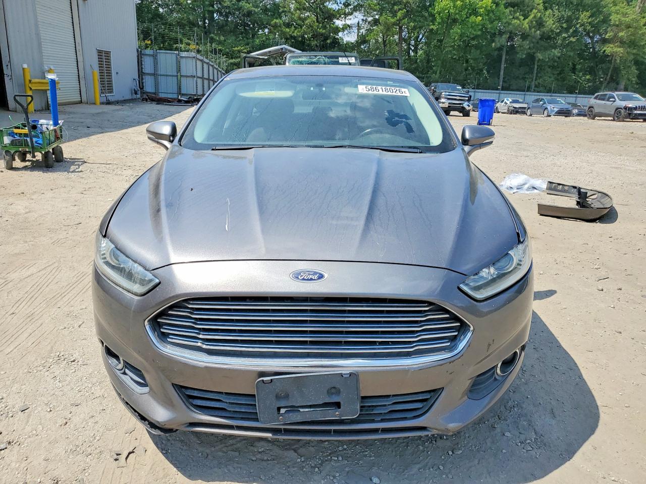 2013 Ford Fusion Se Gray vin: 3FA6P0H7XDR338976
