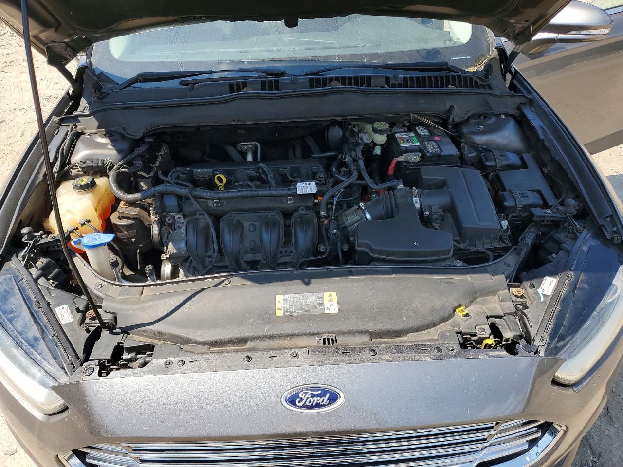 2013 Ford Fusion Se Gray vin: 3FA6P0H7XDR338976