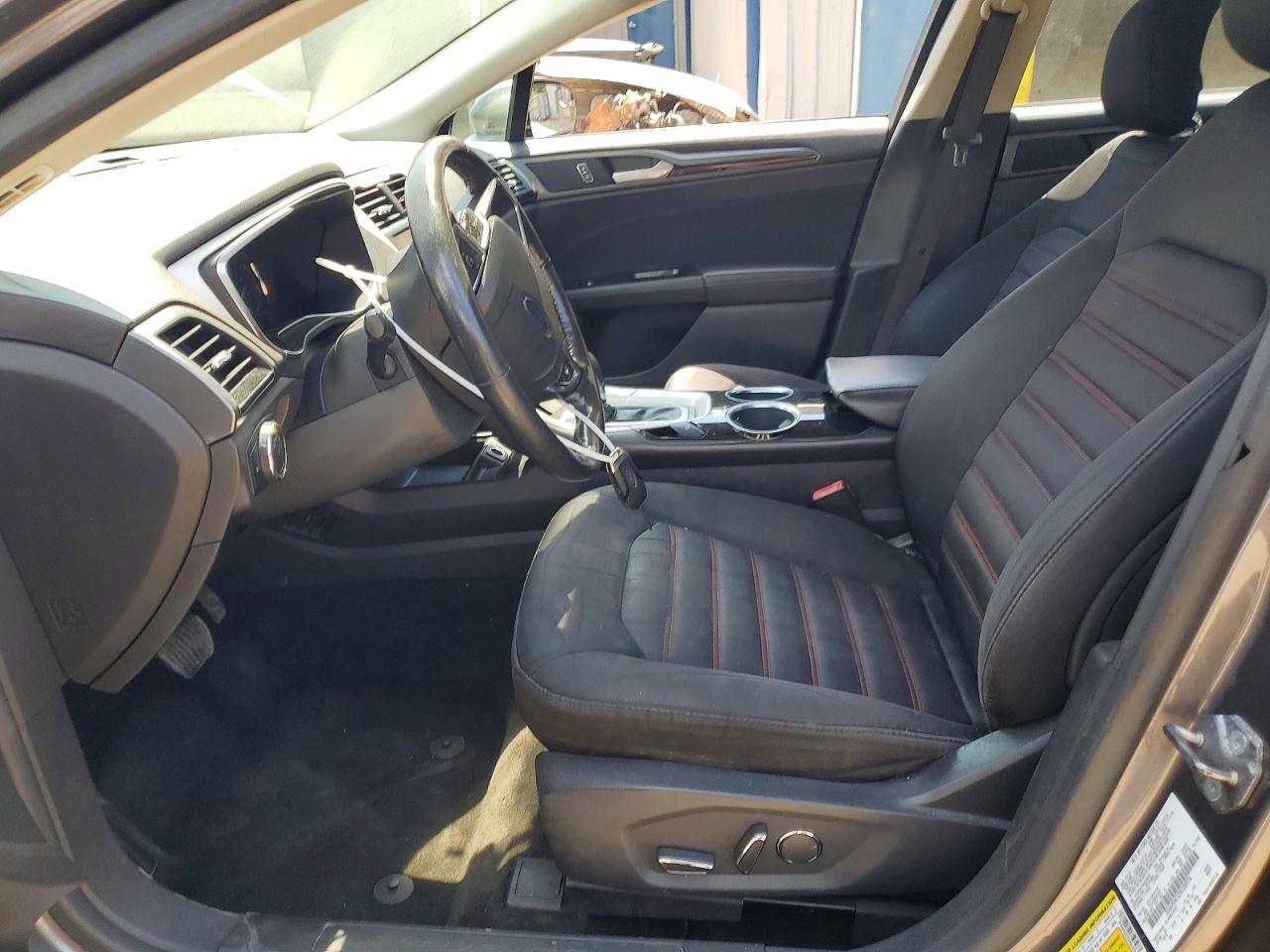 2013 Ford Fusion Se Gray vin: 3FA6P0H7XDR338976