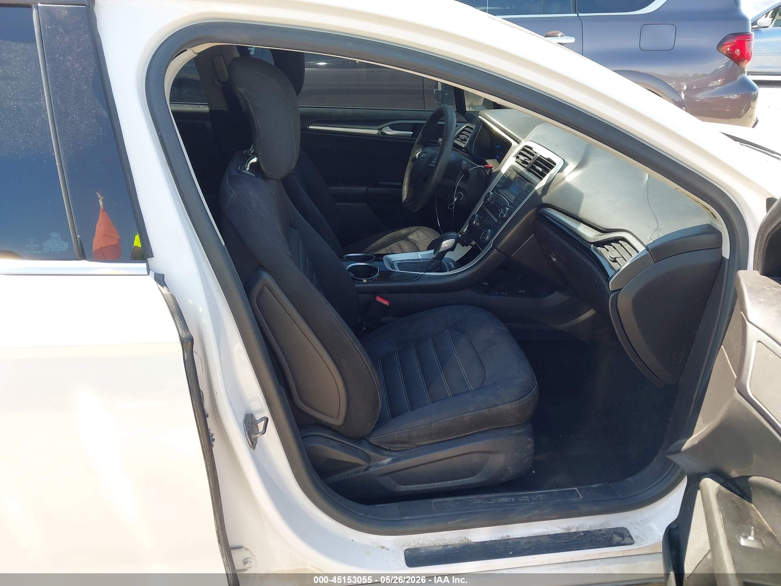 2013 Ford Fusion Se White vin: 3FA6P0H7XDR357737