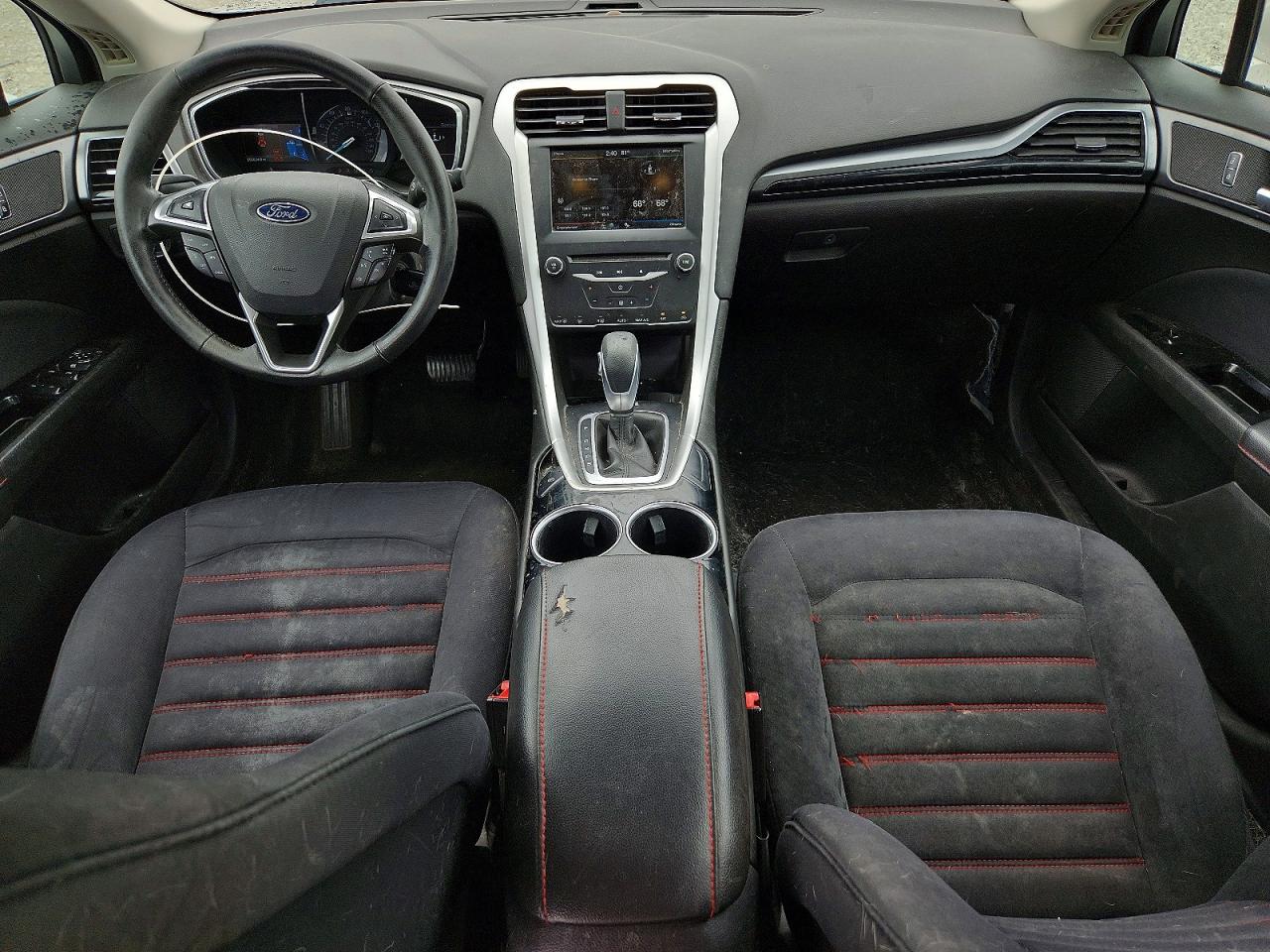 2013 Ford Fusion Se White vin: 3FA6P0H7XDR370844