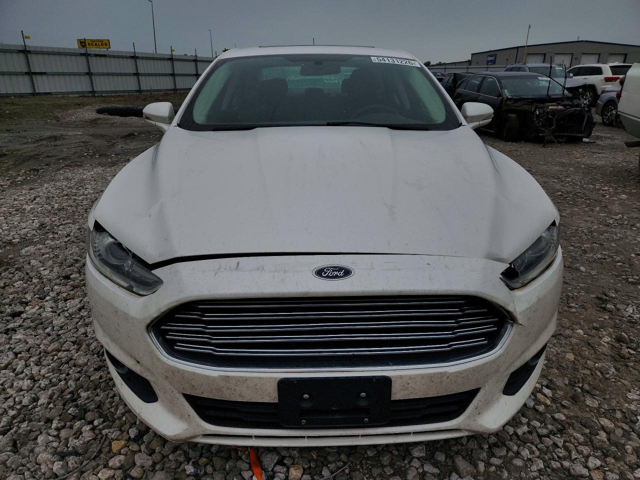 2013 Ford Fusion Se White vin: 3FA6P0H7XDR370844