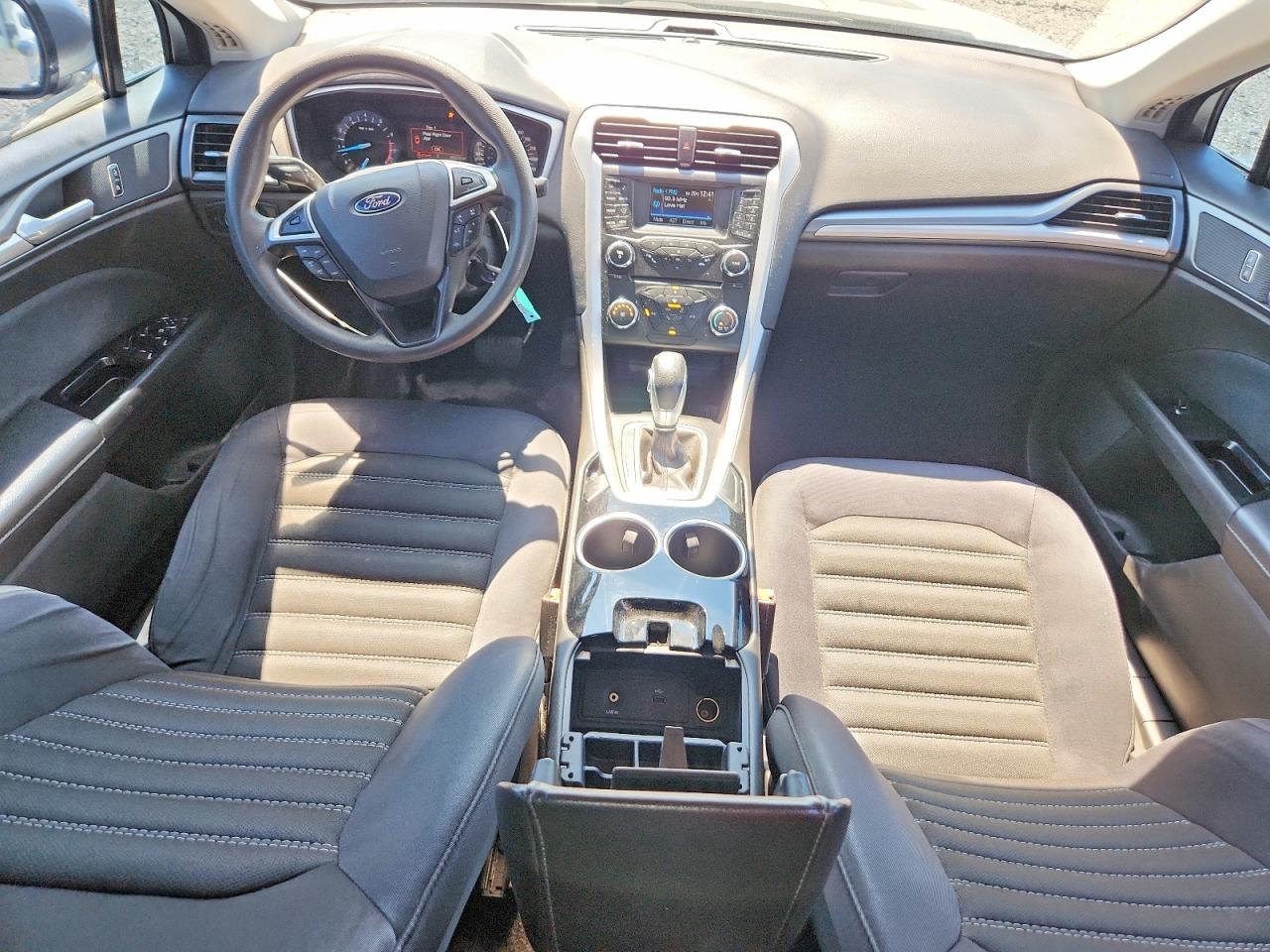 2014 Ford Fusion Se Gray vin: 3FA6P0H7XER105052