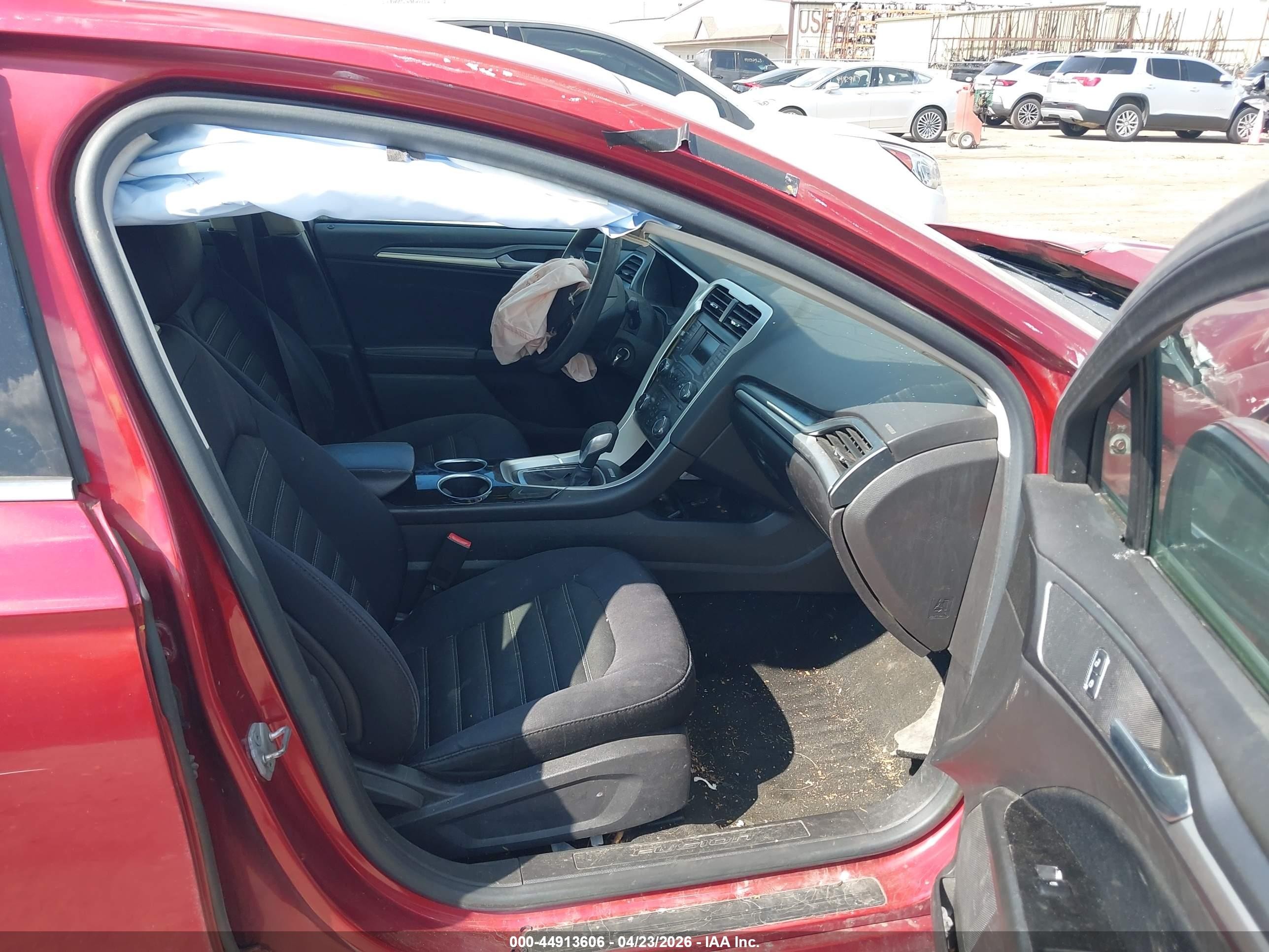 2014 Ford Fusion Se Red vin: 3FA6P0H7XER109554
