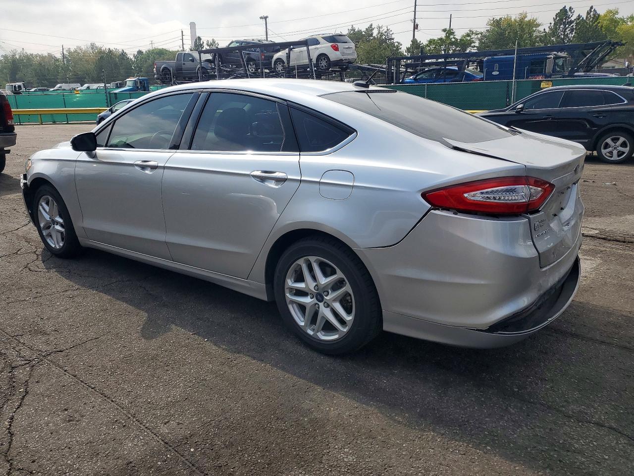2014 Ford Fusion Se Silver vin: 3FA6P0H7XER121770