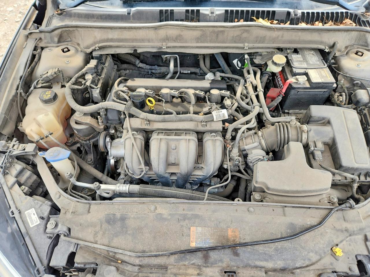2014 Ford Fusion Se Серый vin: 3FA6P0H7XER144143