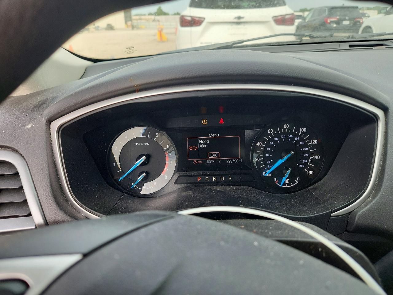 2014 Ford Fusion Se Серый vin: 3FA6P0H7XER144143