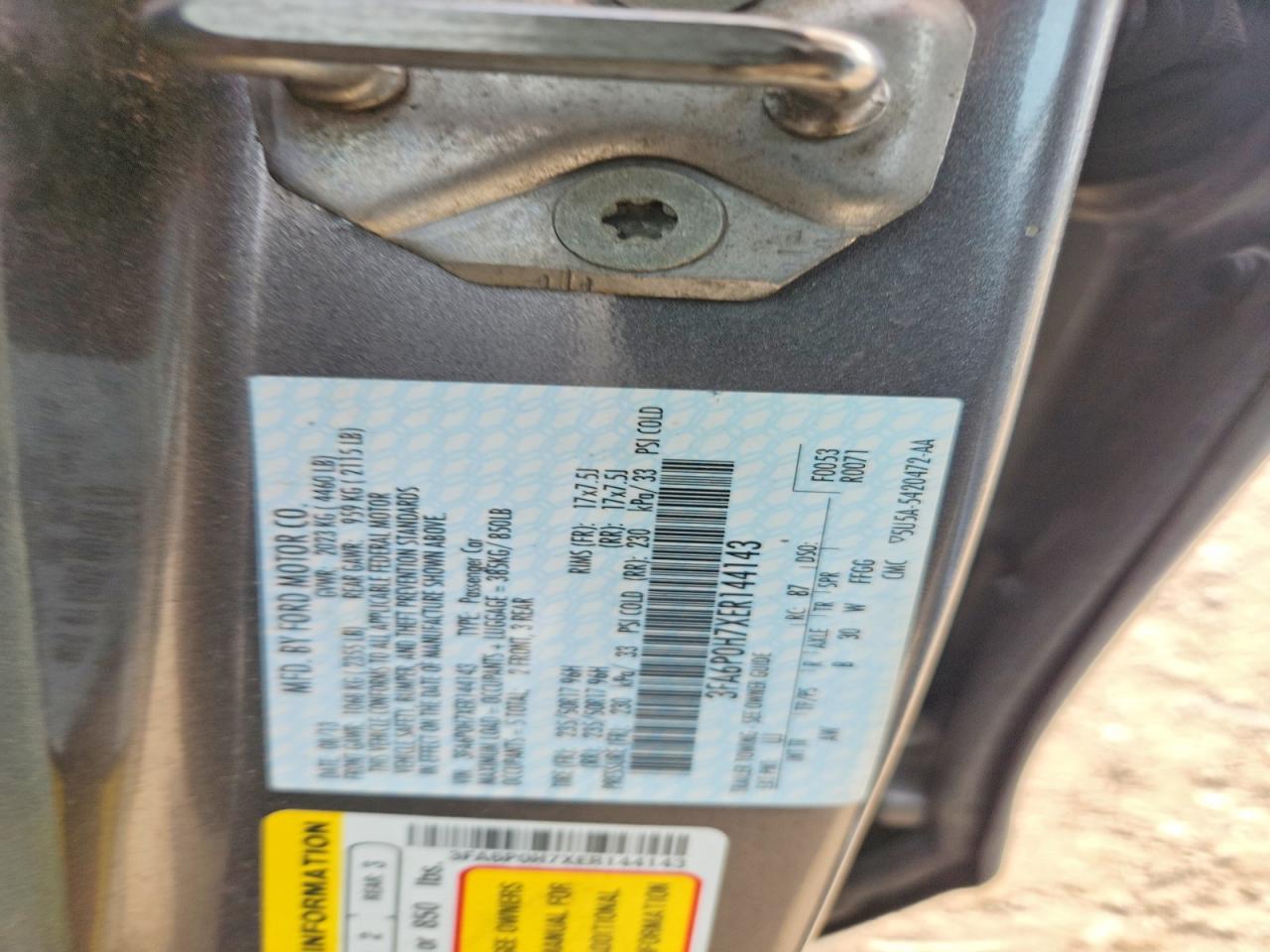 2014 Ford Fusion Se Серый vin: 3FA6P0H7XER144143