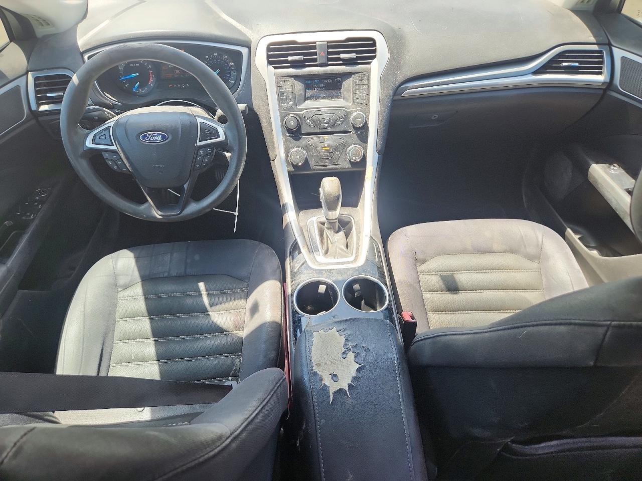 2014 Ford Fusion Se Silver vin: 3FA6P0H7XER151514