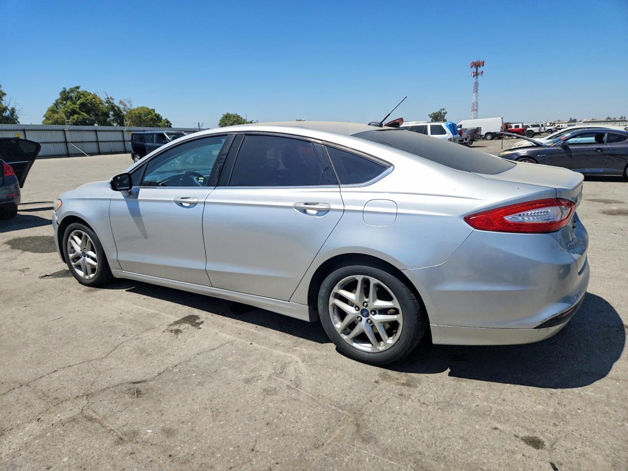 2014 Ford Fusion Se Silver vin: 3FA6P0H7XER151514
