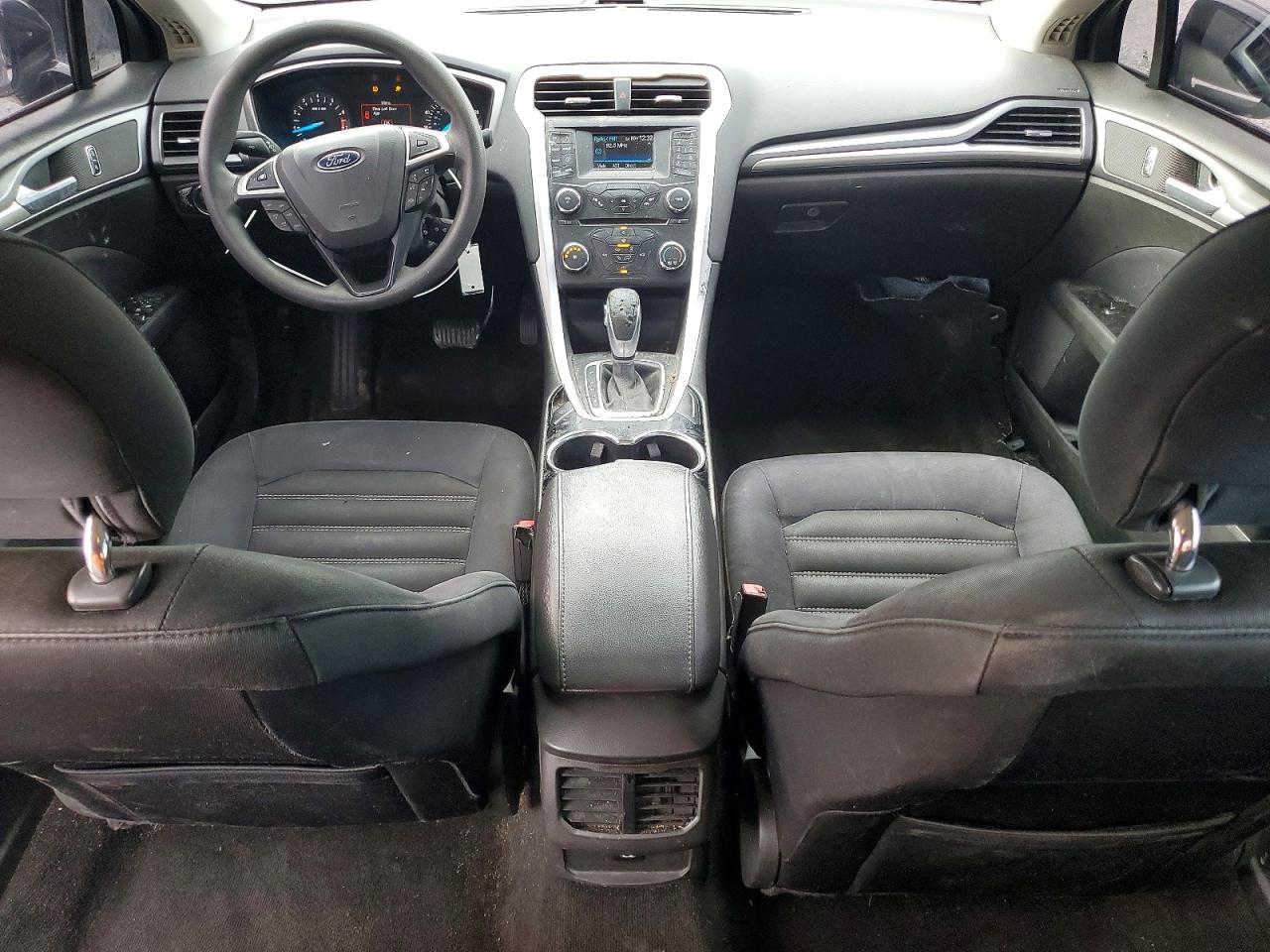 2014 Ford Fusion Se Black vin: 3FA6P0H7XER171875