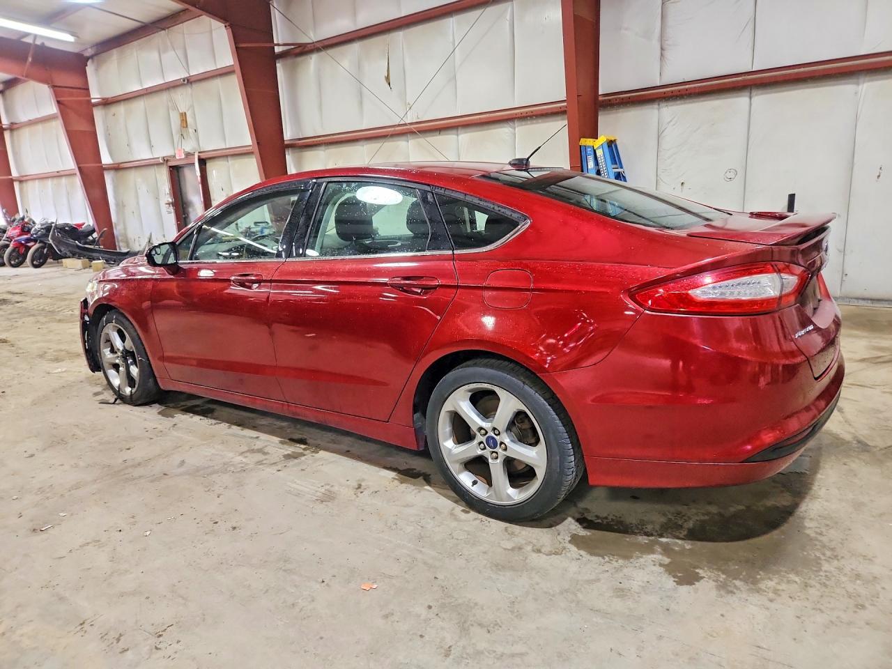 2014 Ford Fusion Se Red vin: 3FA6P0H7XER189759