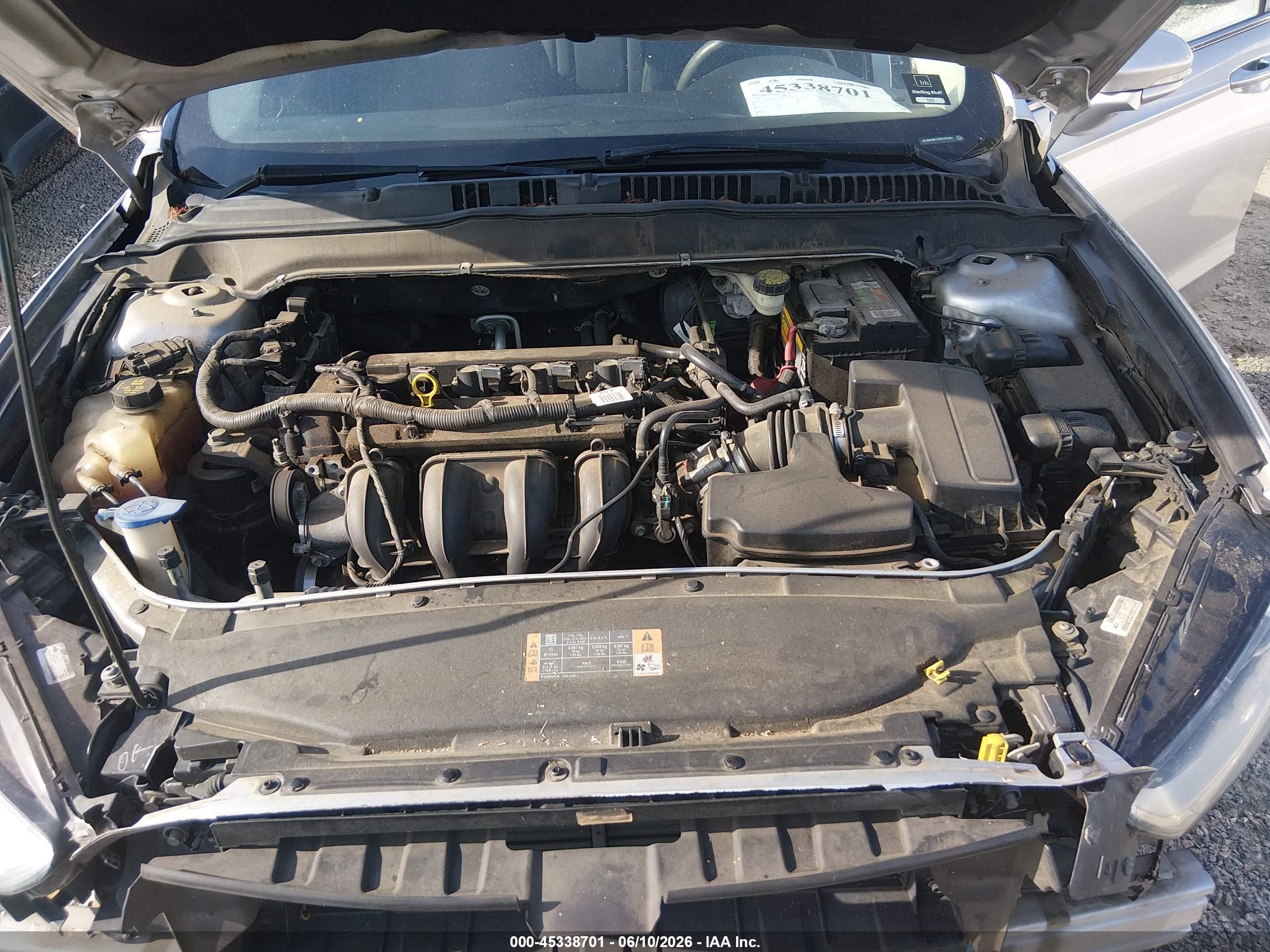 2014 Ford Fusion Se Silver vin: 3FA6P0H7XER191091