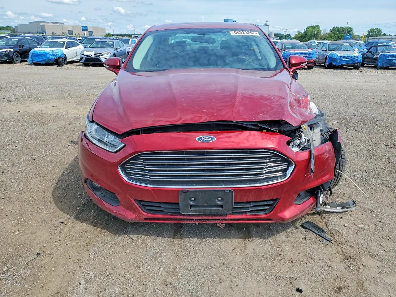 2014 Ford Fusion Se Burgundy vin: 3FA6P0H7XER194444