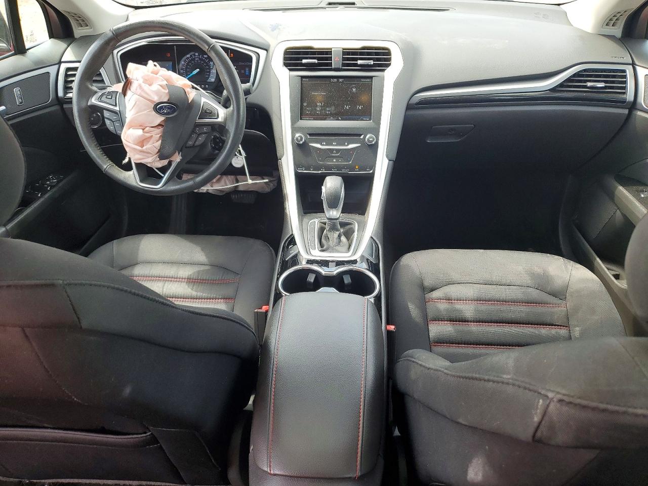 2014 Ford Fusion Se Burgundy vin: 3FA6P0H7XER194444