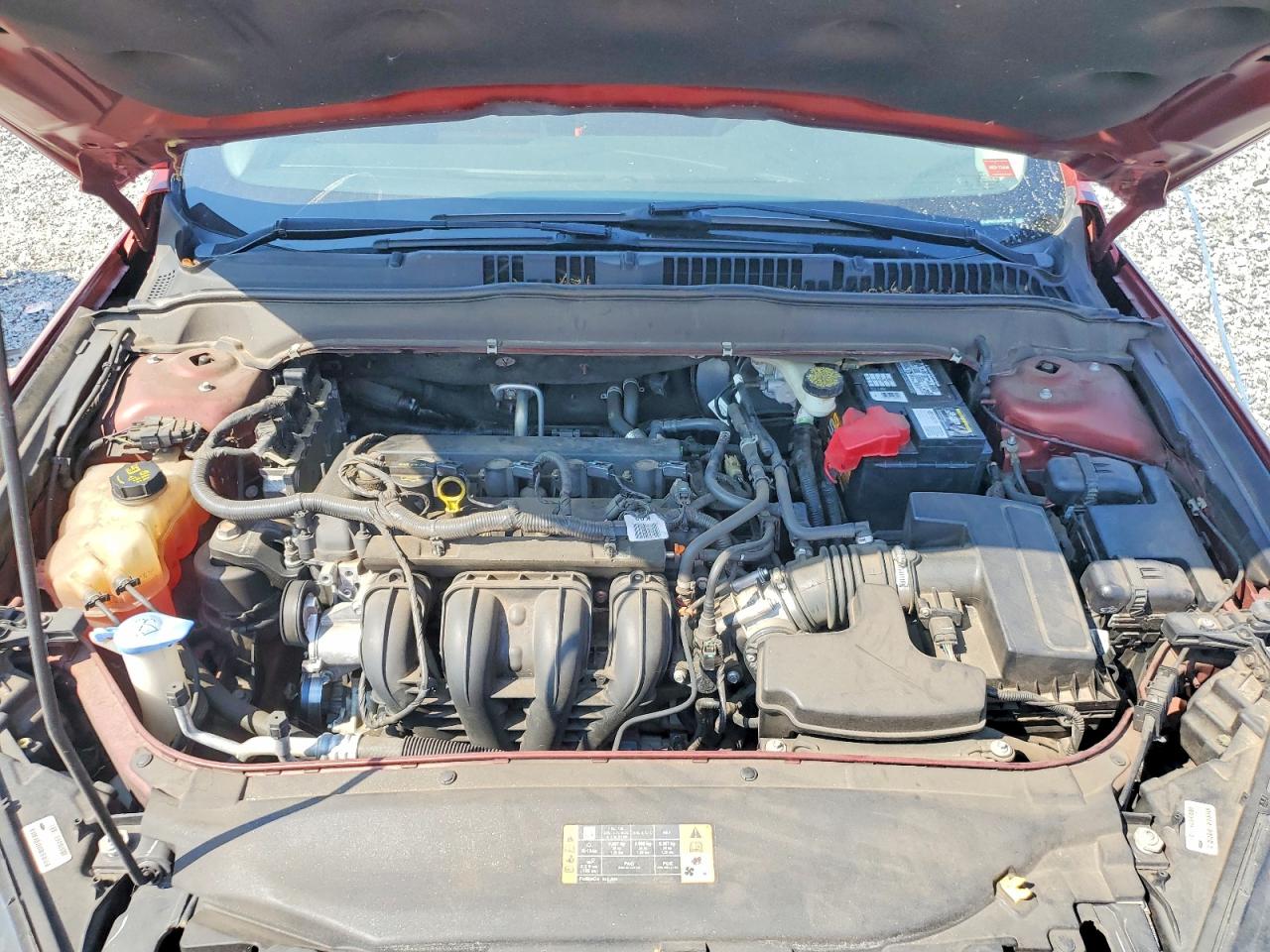 2014 Ford Fusion Se Orange vin: 3FA6P0H7XER238927