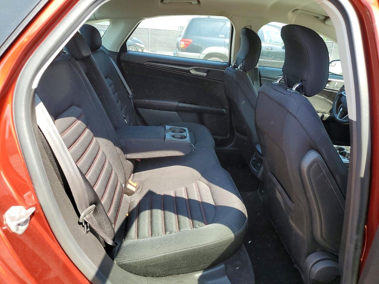 2014 Ford Fusion Se Orange vin: 3FA6P0H7XER238927