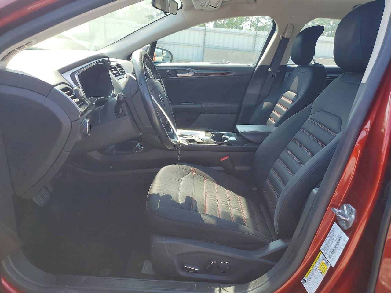 2014 Ford Fusion Se Orange vin: 3FA6P0H7XER238927