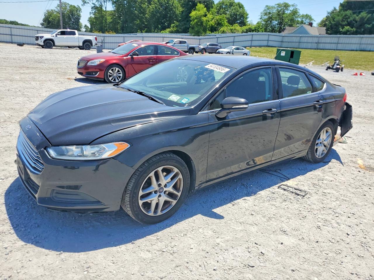2014 Ford Fusion Se Black vin: 3FA6P0H7XER253430