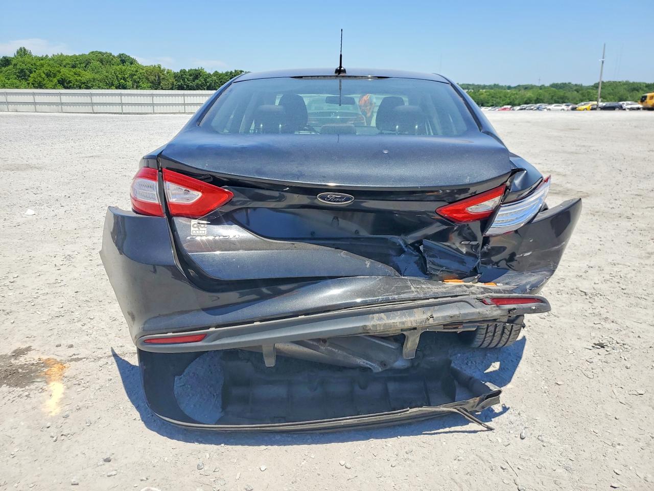 2014 Ford Fusion Se Black vin: 3FA6P0H7XER253430
