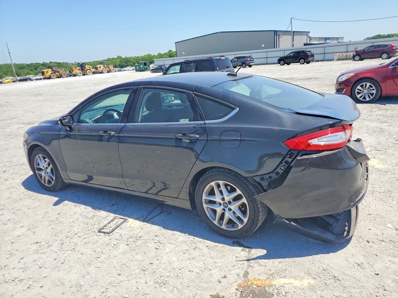 2014 Ford Fusion Se Black vin: 3FA6P0H7XER253430
