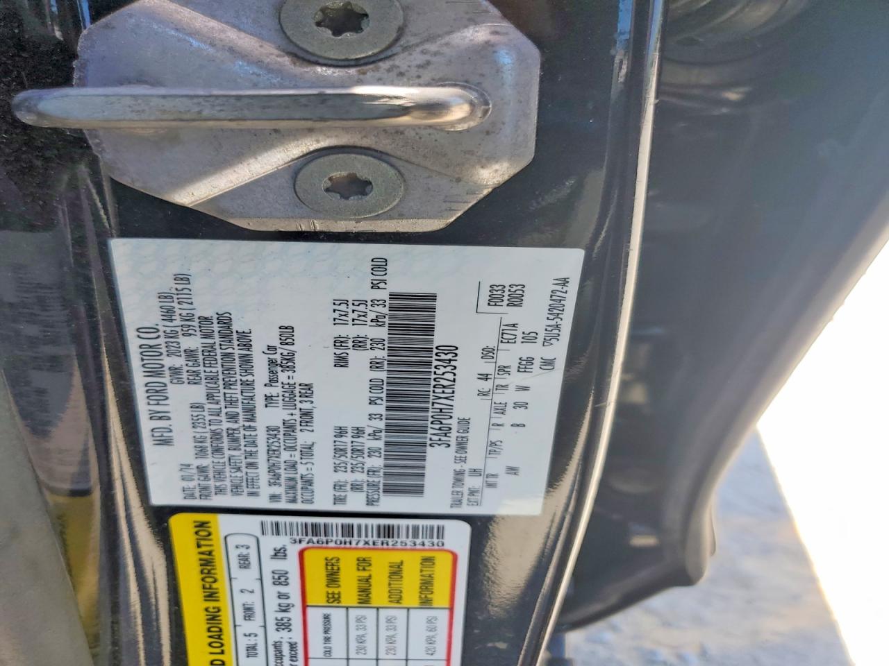 2014 Ford Fusion Se Black vin: 3FA6P0H7XER253430