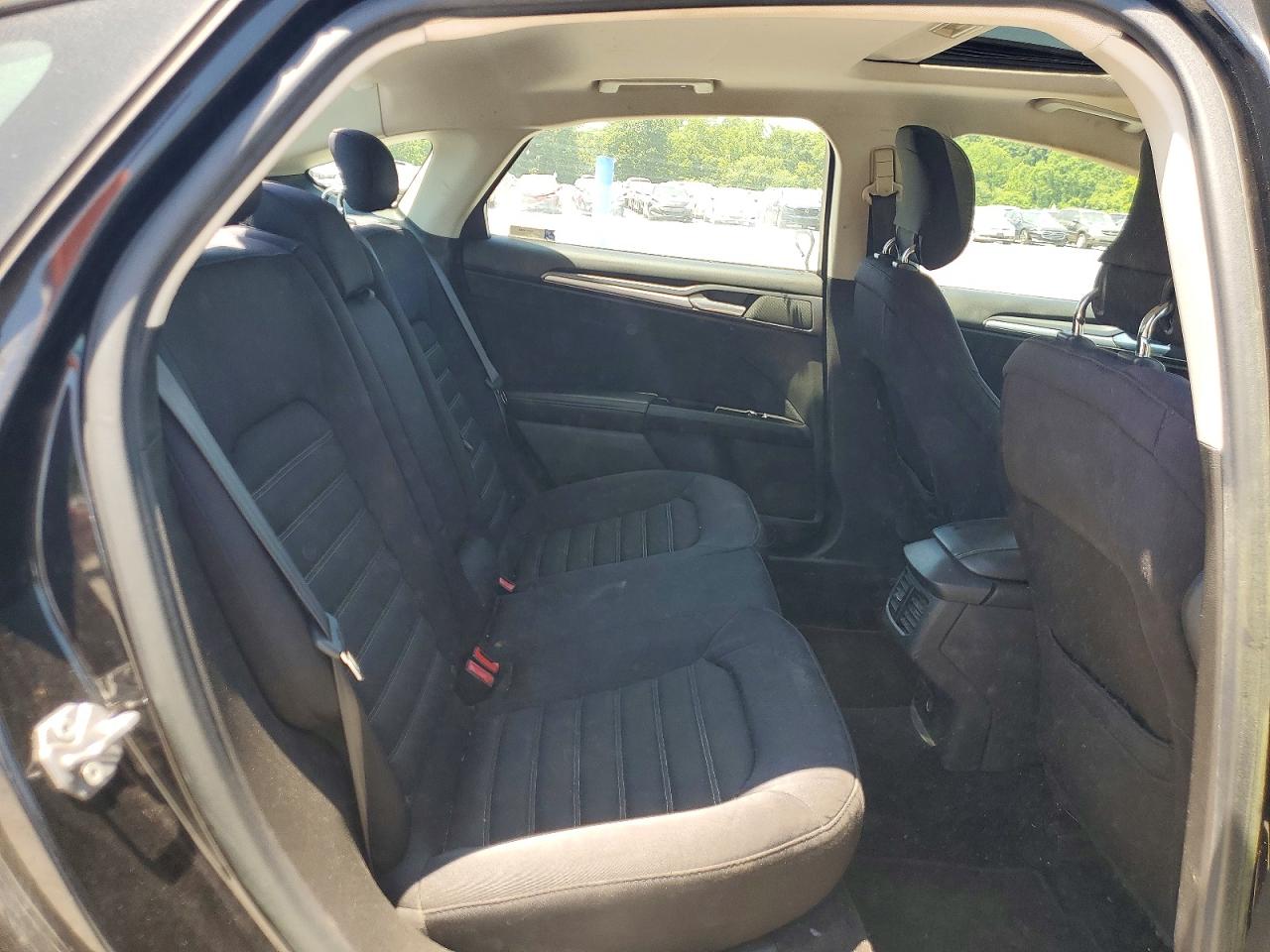 2014 Ford Fusion Se Black vin: 3FA6P0H7XER253430