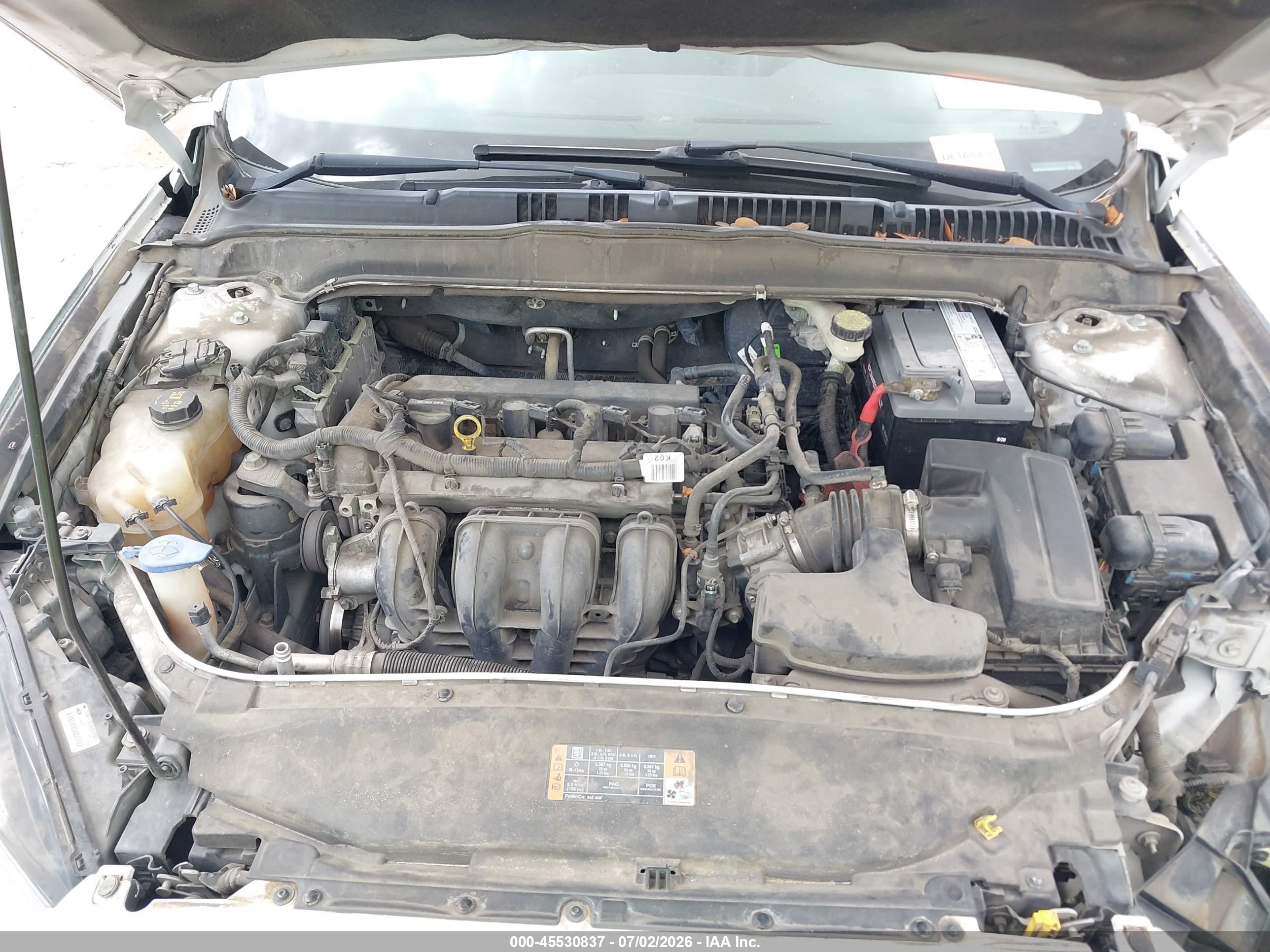 2014 Ford Fusion Se White vin: 3FA6P0H7XER315117
