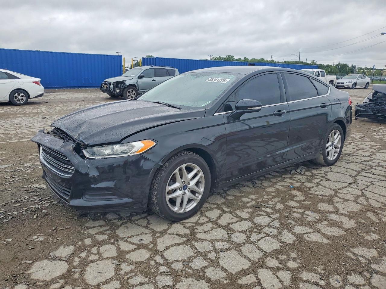 2014 Ford Fusion Se Black vin: 3FA6P0H7XER352362