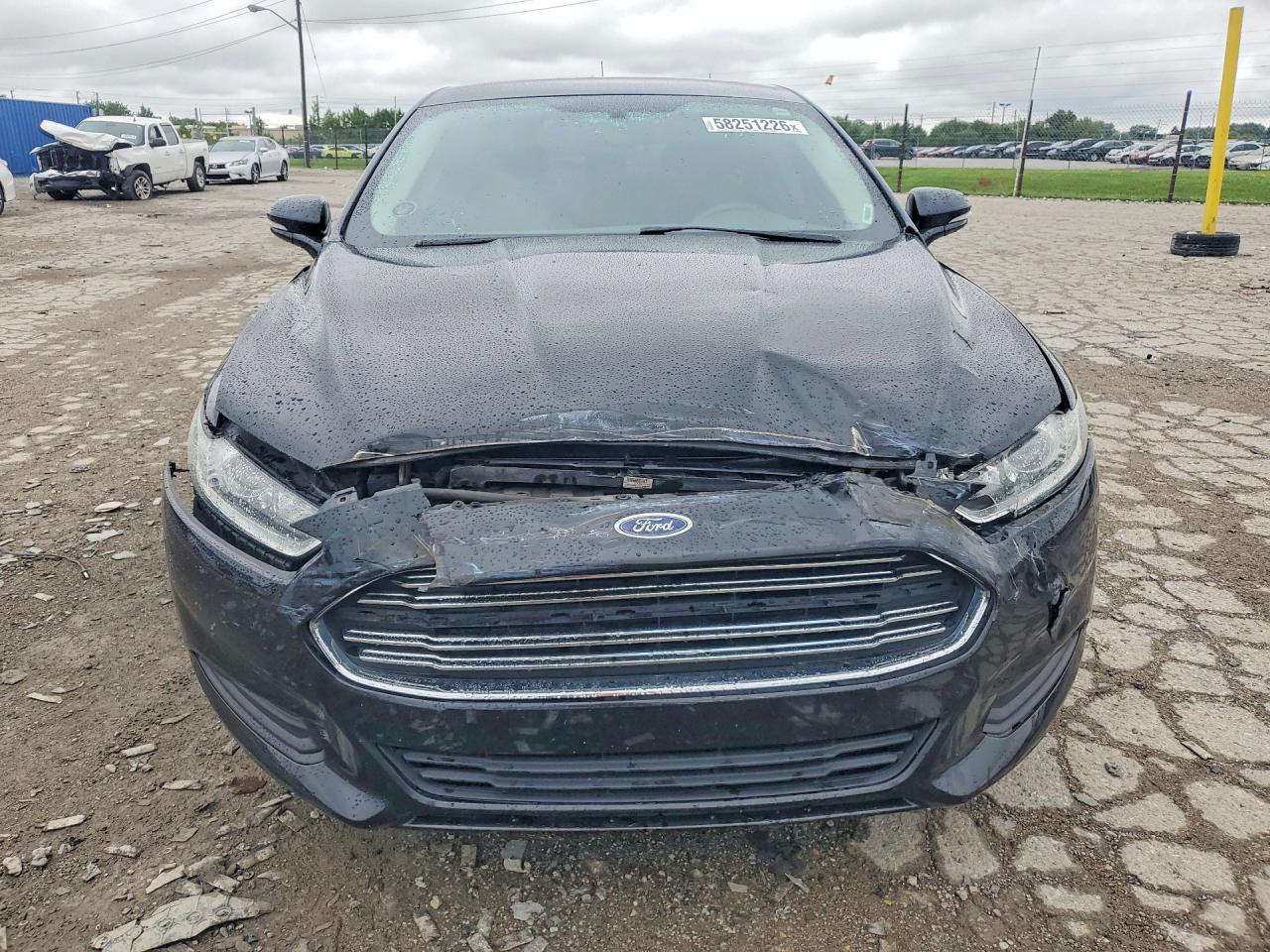2014 Ford Fusion Se Black vin: 3FA6P0H7XER352362